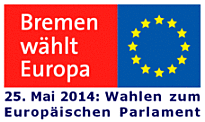 Europawahl 2014 - Link zum Infoportal im Internet